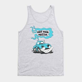 Cartoon race car, Hot Rod Hottie, Morrissey OC Tank Top